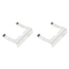 2PCs Car Rear License Lamp Clip 55077370AB Replacement for DODGE