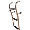 Marine Boat Three Steps Foldable Ladder Stainless Steel Luxury 23.5"