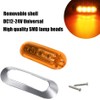 AOXLFU 20PCS Amber 12-24V LED Trailer Lights Side Marker Lights