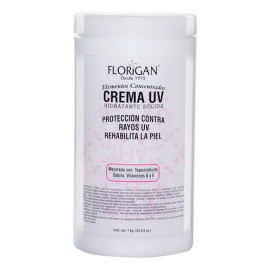 Hidratante Crema Protectora Uv Con Tepezcohuite Sábila 1kg                                                                                            