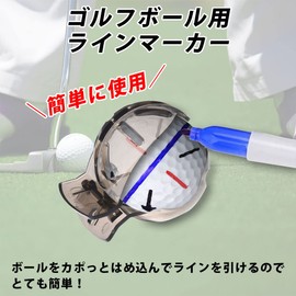 Golf Ball Marker Line Marker Set of 4 Easy Line Golf Ball Clip Type 3 Marker Pens Putting Line Drawing AM220908