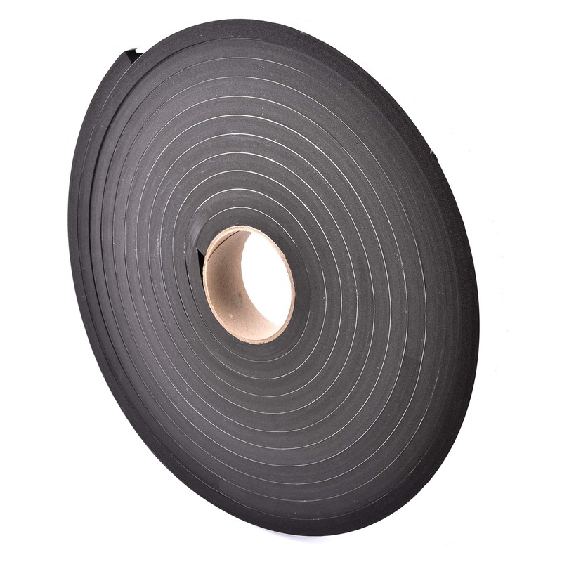 Sponge Neoprene Stripping W/Adhesive 1-1/2in Wide X 1/2in Thick X