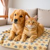 Pet Blanket for Dogs and Cats 60x40cm – Soft Fleece,