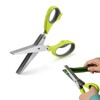 Coollooda Kitchen Scissors 5 Blade Shredder Scissors Shredder Scissors Kitchen