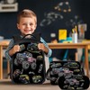 Fuzawet Truck Backpack 3PCS 16" Preschool Elementary Schoolbag with Lunch