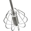Stainless Steel Semi-automatic Egg Whisk - 3PCS Hand Push Rotary