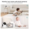 BOIFUN Video Baby Monitor Camera WiFi App & Screen Control,