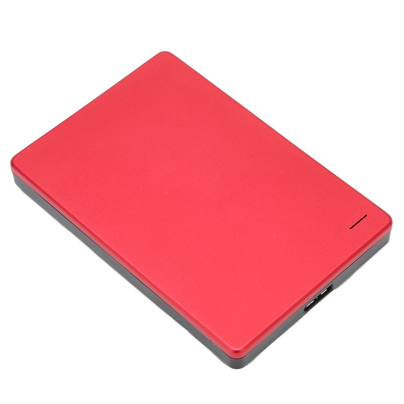 2.5in Red External HDD 6Gbps Transmission Portable External HDD Aluminum
