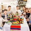 Moukeren 25 Pcs Mexican Decorations Includes 12 Mini Fiesta Sombrero