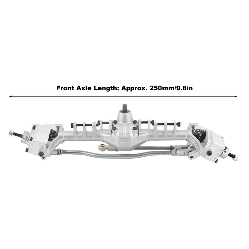 Remote Control Crawler Metal Front Portal Axle Assembly for Axial