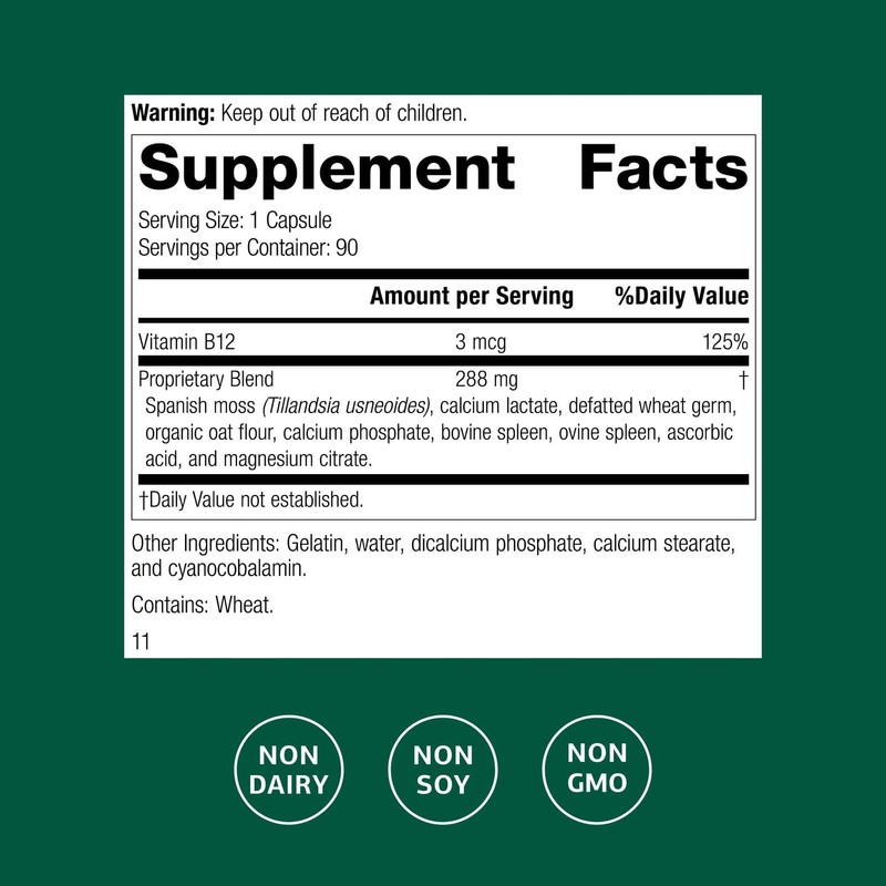 Standard Process - for-Til B12 - Vitamin B12 Supplement for