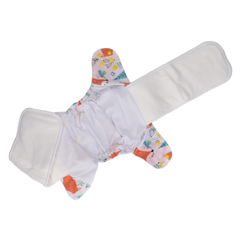 Baby Cloth Diaper One Size Adjustable Washable Reusable Breathable Prevent