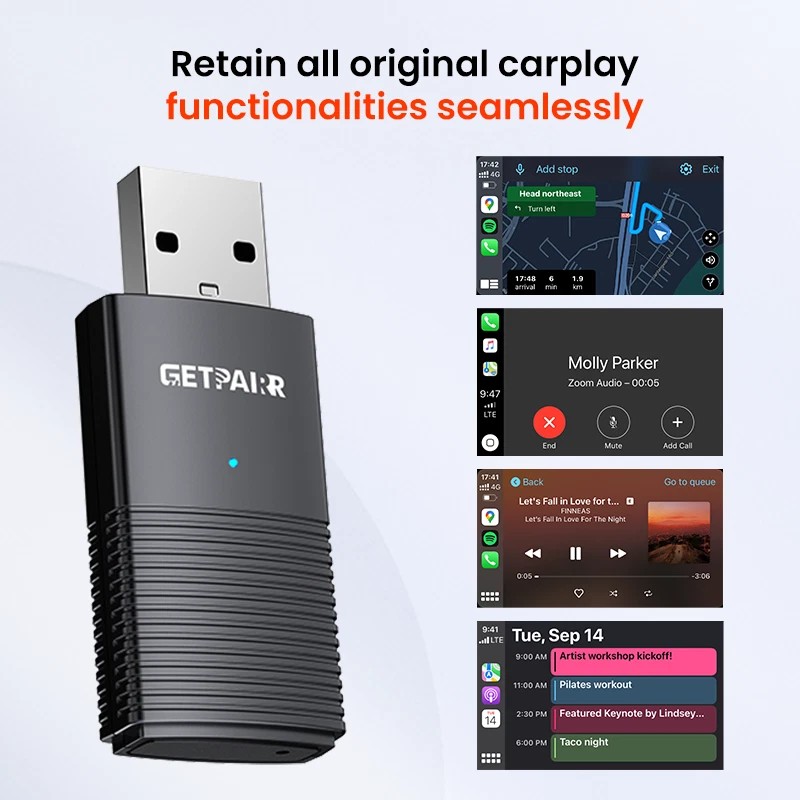 Pairr 2-in-1 Pairr Mini 5G Wireless Carplay&Androi