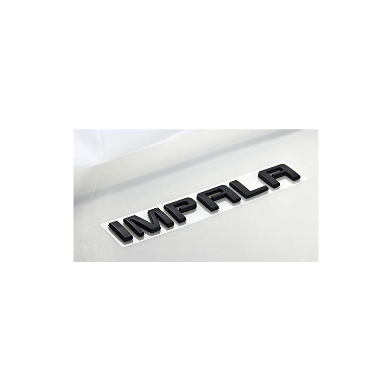 1x Impala trunk Emblems 3D Badges Nameplate Letter Replacement for