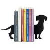 Balvi Bookend Teckel Colour black Dog shaped Support for books