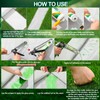 4 Packs Turf Glue for Artificial Grass, 131 FT x