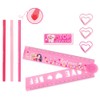 Depesche TOPModel 12857 Stationery Set in Pink with Model Motif
