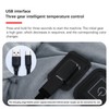 Heating Cushion Winter Car Warm Plug Heating Pad USB Three