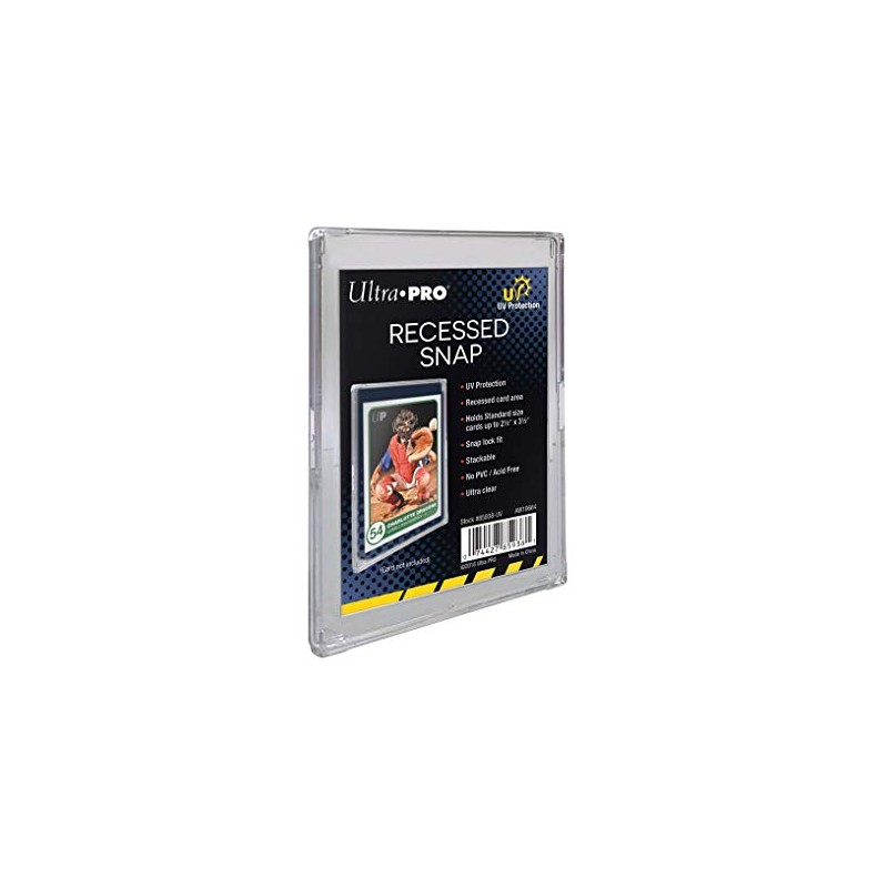 Ultra Pro UV Recessed Snap Card Holder