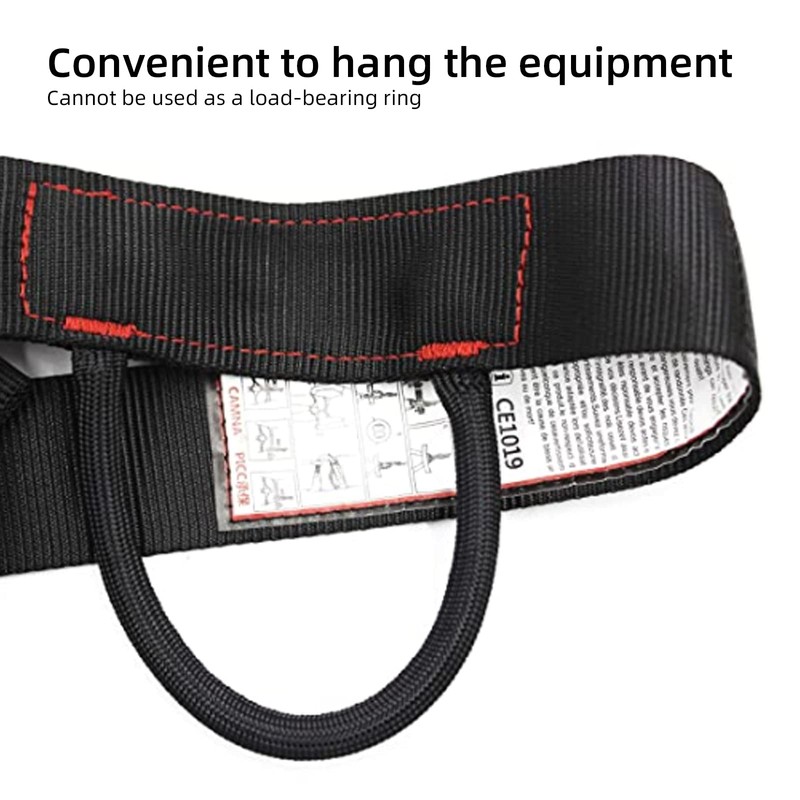 WMLBK Climbing Harnesses Attaching Climbing Material, Half Body Climbing Belt