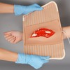 MedEduQuest Open Fracture Wound Packing Trainer, Wound Dressing Training Model,