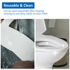Universal Urine Deflector for Toilet Seat,Toilet Splash Guard Prevents Kids