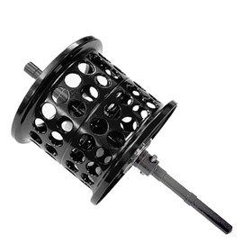 VISPREA DAIWA CC80 / CR80 / CG80 / BASS X Compatible Bait Reel Replacement Spool Shallow Groove Spool Shallow Spool Bait Finess Spool Metal Spool Refurbished Replacement Ultra Lightweight Reel Spool