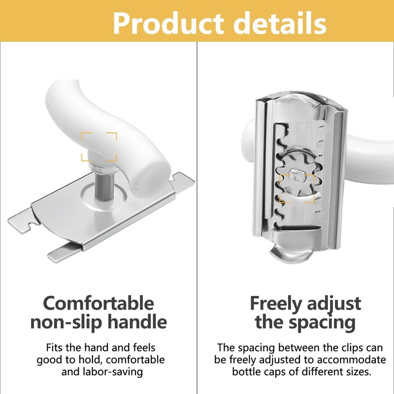 2 Pieces of Labor-Saving Cap Screwing Device, Creative Cap Opener,