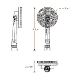 Facial Cleansing Heads Compatible with Electric Toothbrushes (Pack of 2: Pink and White)
