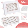 Ohuhu Cupcake Container, UPGRADED THICKEN 12 Pack 12 Count Cupcake