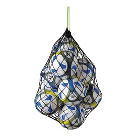 Erima Unisex Erima Multi Functional Net for 10 Balls Black Green, Black/Green, One Size UK