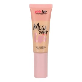 Pink Up, Maquillaje De Larga Duración, Cobertura Completa Tono Beige