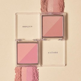 Atomy 아델리카 무드 온 블러쉬 투톤 믹스 쉐이딩 메이크업 Adelika Mood On Blush Two-Tone Mix Shading Makeup [Lavender Fever]