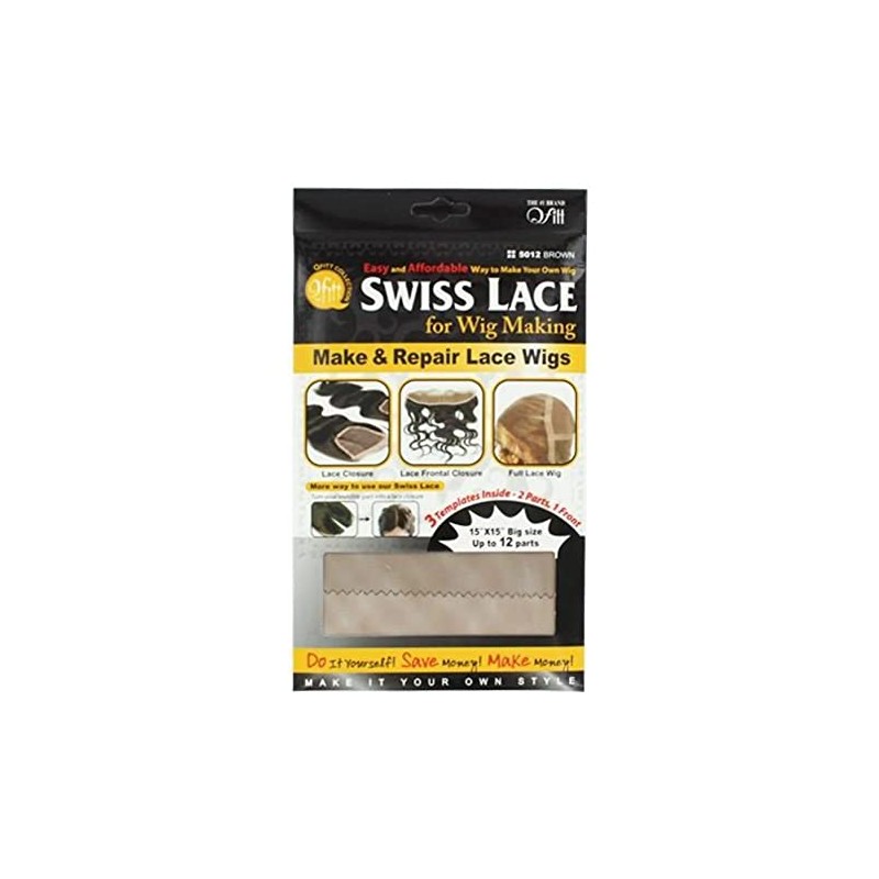 Qfitt Make & Repair Lace Wigs Swiss Lace For Wig