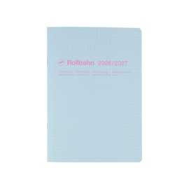[Delphonics Notebook 2026-2027 Version/Starts March 2026] Rollbahn Note Diary Cola A5 (Light Blue)