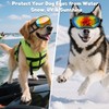 Dog Goggles,UV Protection Dog Sunglasses for Medium-Large Breed,Dogs Eye Protection