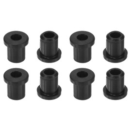 uxcell 26Pcs Rubber Grommets 1/4"(6mm) Drill Hole, 3/16"(4mm) ID Hole Top Hat Grommet Black Silicone Rubber Hole Plug Gasket for Wiring, Automotive