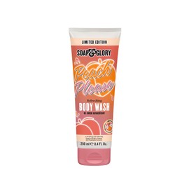 Soap & Glory Peach Please Scented Body Wash - Built-In Body Lotion for Maximum Hydration - Peach Blossom & Magnolia Scented Moisturizing Body Wash (250ml)