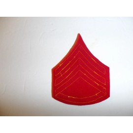 a0392p WW 2 US USMC Dress Blue Platoon Sergeant Chevrons pair R6D