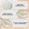 IOO6Z8SY 5 Compartments Rotating Pen Holder - 360° Design, PP