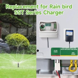 Fesasn 24VAC 750mA Adapte for Rainbird Orbit Sprinkler System 57040 57096 Watermaster Indoor Irrigation Timers, Compatible with UT1 SST Series Orbit Sprinkler System
