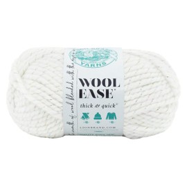 Lion Brand Yarn Wool-Ease Thick & Quick Yarn, Soft and Bulky Yarn for Knitting, Crocheting, and Crafting, 1 Skein, Celebration
