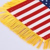 ZXvZYT 3 X 5 Inch America USA Window Hanging Flag