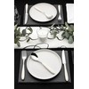 Grunwerg 2DF650W Dessert Forks, 18/10 Stainless Steel, White