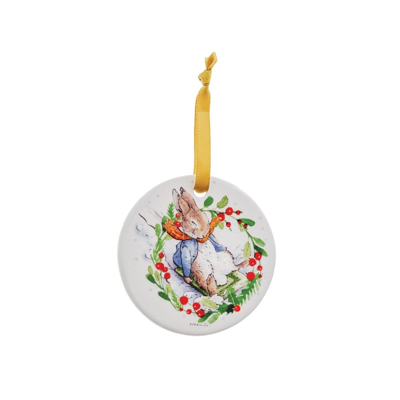 Beatrix Potter Peter Rabbit Hanging Ornament Set of 4