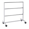SSWBasics Chrome Storage Clothing Rack with Hanger Bars - 3