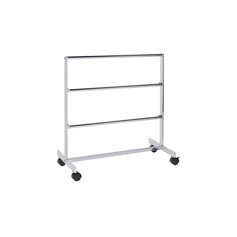 SSWBasics Chrome Storage Clothing Rack with Hanger Bars - 3