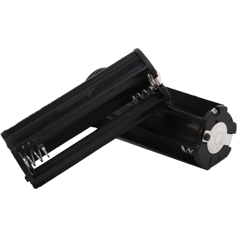 PurYupearl 2Pcs Black Battery Holder for 3 x 1.5V AAA