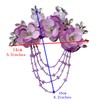 3D Three-Dimensional Flower Rhinestone Applique Sewing Shining Beads Stones Trim