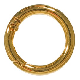 Paracord Planet Spring Gate O-Rings – 3/4 Inch and 1 Inch – Silver, Bronze, Gold